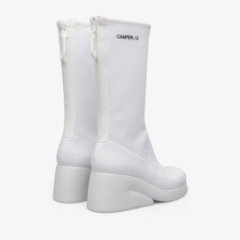 Camper Kaah Ankle Boots White - Womens Singapore JCVZVT-053